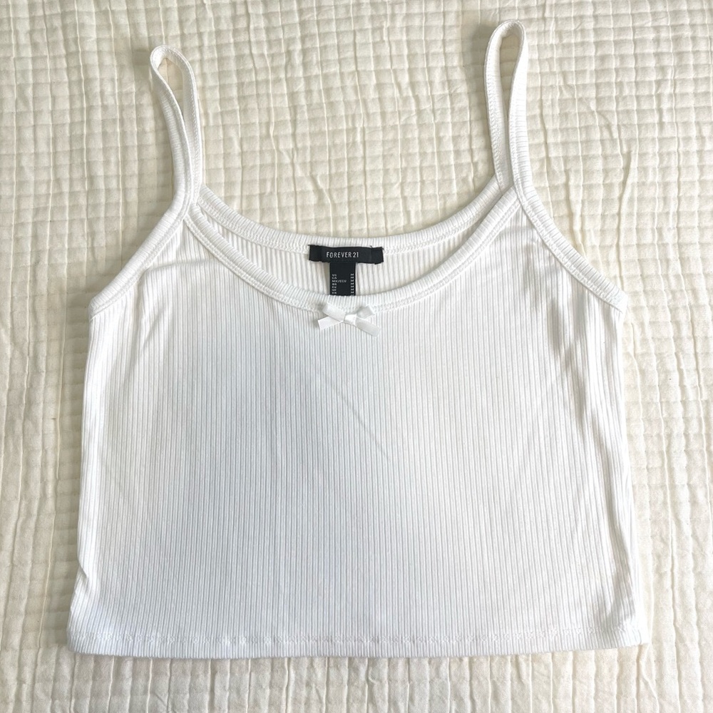Forever 21 Bow Crop Top